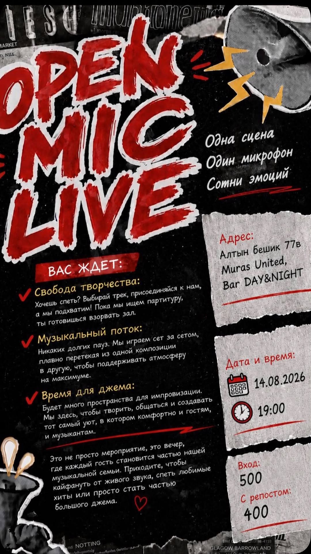 Open Mic Live
