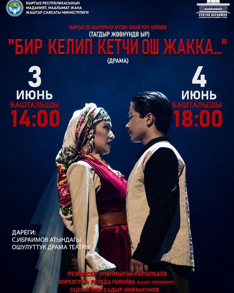 Бир келип кетчи Ош жакка