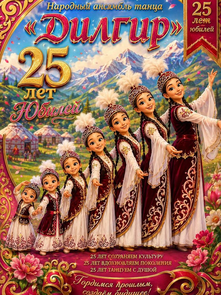 Юбилейный концерт Народного ансамбля танца «Дилгир» (25 лет)