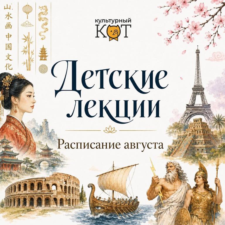 Цикл лекций для детей: Древние миры