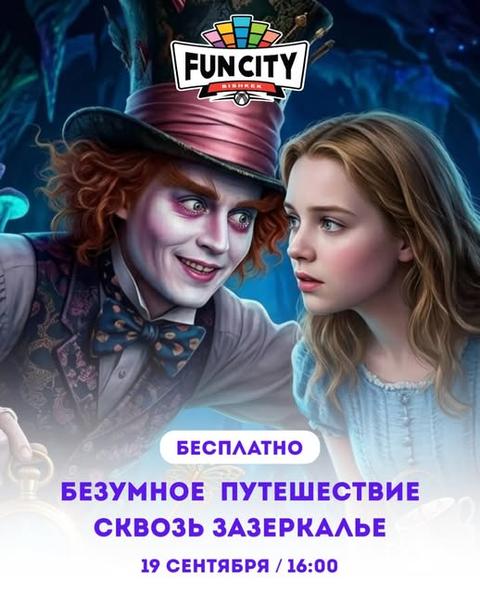 Безумное путешествие сквозь Зазеркалье