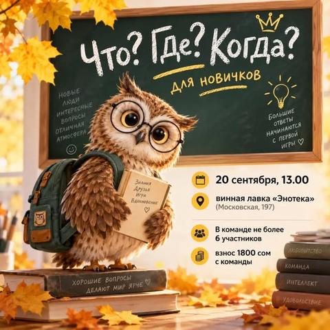 Что? Где? Когда? Новички