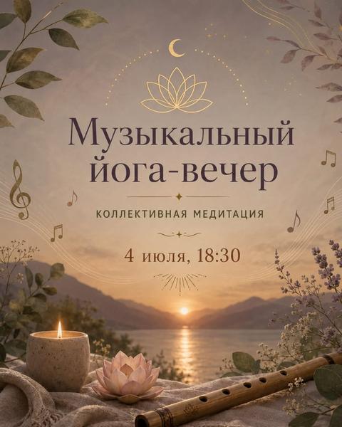Музыкальный йога-вечер