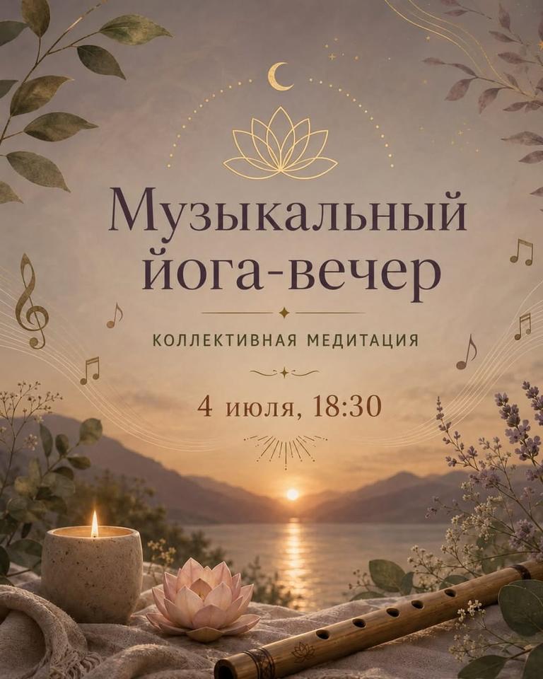 Музыкальный йога-вечер