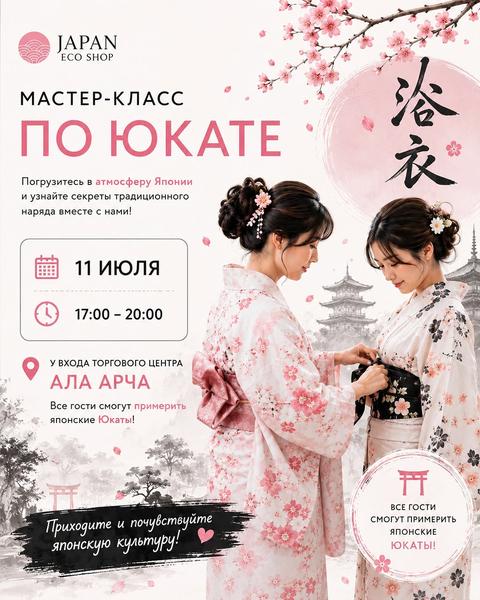 Мастер-класс по юкате