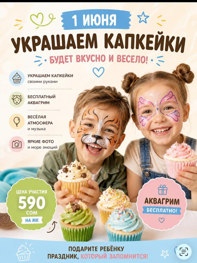 Украшаем капкейки