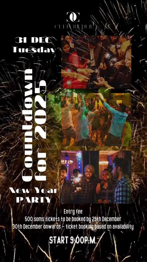 Countdown 2025 Party