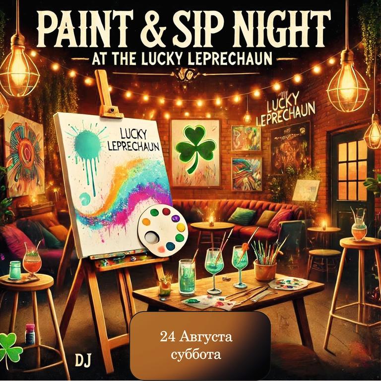 Вечер Рисования: Paint & Sip Night