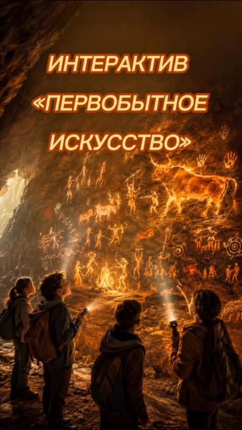 Интерактив для детей «Первобытное искусство»