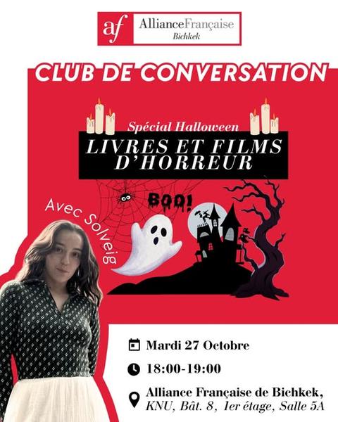 Club de conversation — Spécial Halloween