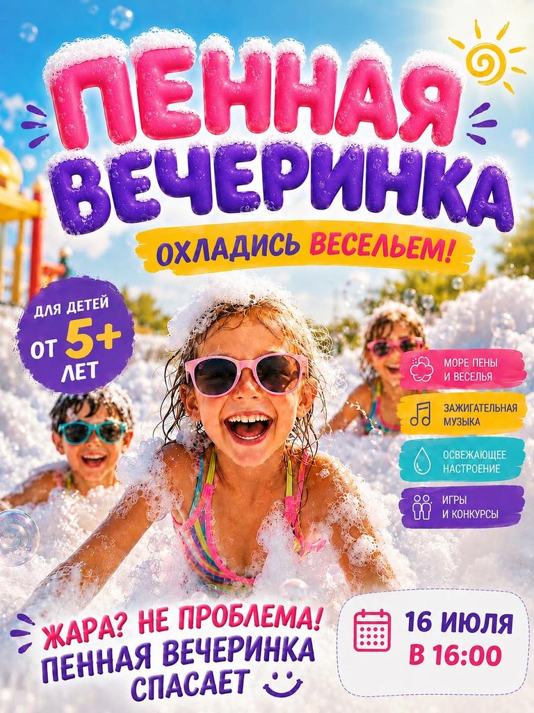 Пенная вечеринка