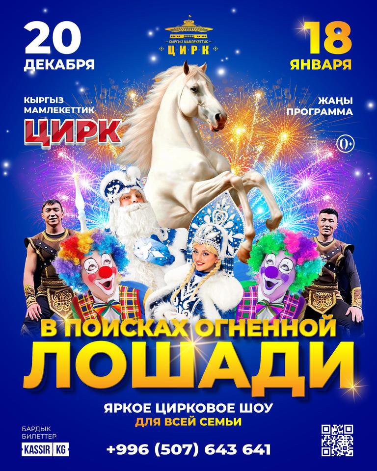 Цирковое шоу  «В поисках огненной Лошади»