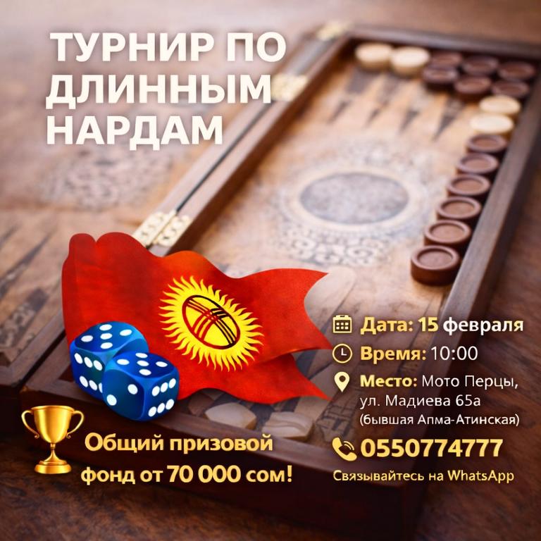ТУРНИР ПО ДЛИННЫМ НАРДАМ