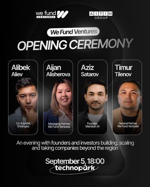 Opening Ceremony — We Fund Ventures