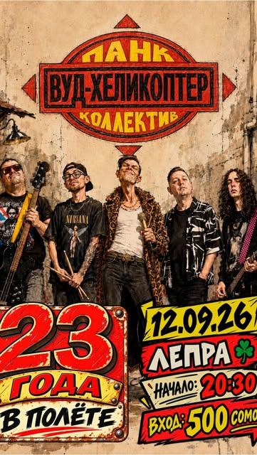 Панк-коллектив "Вуд Хеликоптер"